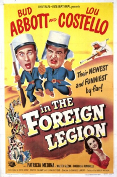 poster Abbott y Costello en la legión extranjera  (1950)