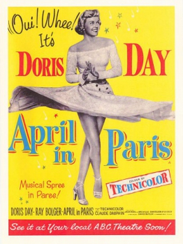 poster Abril en Paris  (1952)