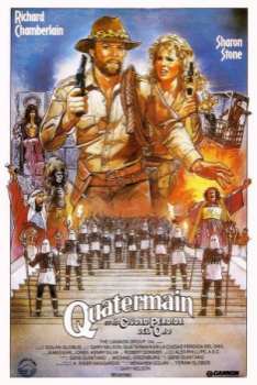 poster Allan Quatermain y la ciudad perdida del oro  (1986)