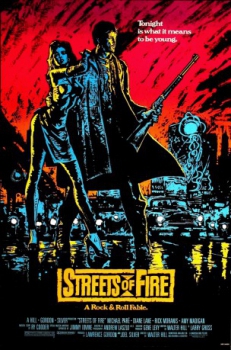 poster Calles de fuego  (1984)