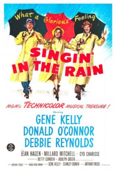 poster Cantando bajo la lluvia  (1952)