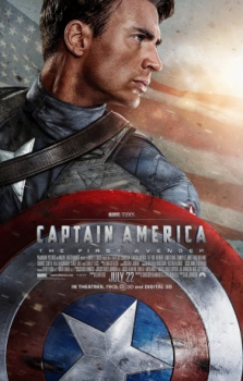poster Capitán América 1: El primer vengador  (2011)