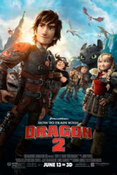 poster Cómo entrenar a tu dragón 2  (2014)