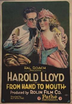 poster De la mano a la boca  (1919)