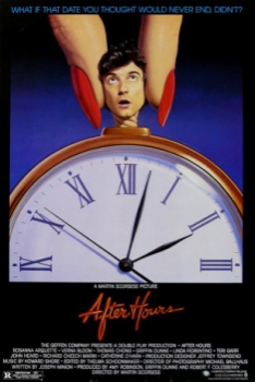 poster Después de hora  (1985)