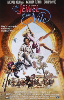 poster Dos bribones tras la joya del Nilo  (1985)