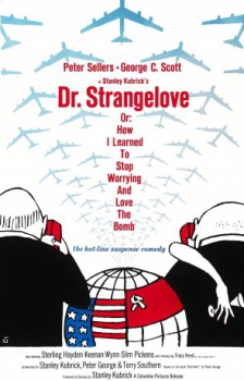 poster Dr. Insólito o Cómo aprendí a no preocuparme y amar la bomba  (1964)