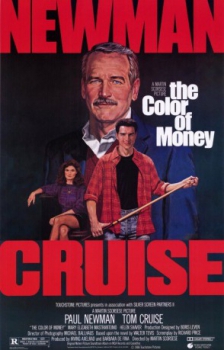 poster El color del dinero  (1986)