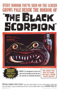 poster El escorpión negro  (1957)
