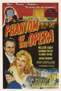 poster El fantasma de la ópera  (1943)