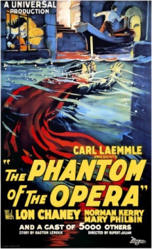 poster El fantasma de la ópera  (1925)