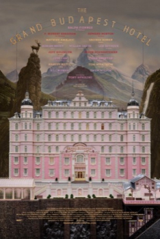 poster El gran hotel Budapest  (2014)