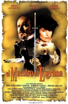 poster El maestro de esgrima  (1992)