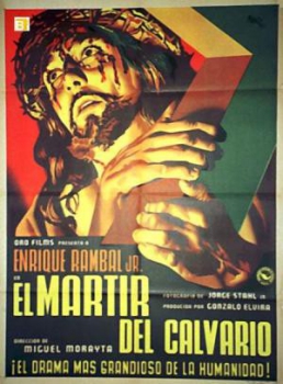 poster El mártir del Calvario  (1952)