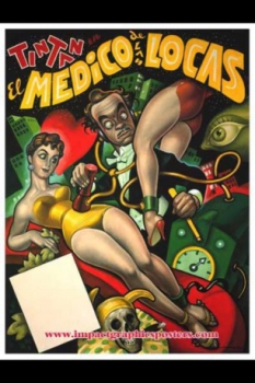 poster El médico de las locas  (1956)