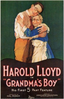 poster El mimado de la abuelita  (1922)