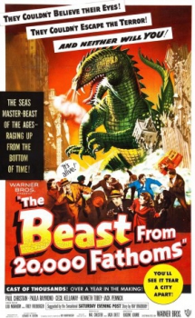 poster El monstruo del mar  (1953)
