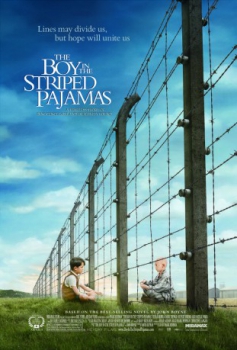 poster El niño con el pijama de rayas  (2008)