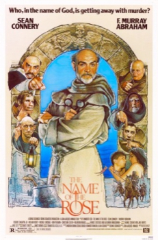 poster El nombre de la rosa  (1986)