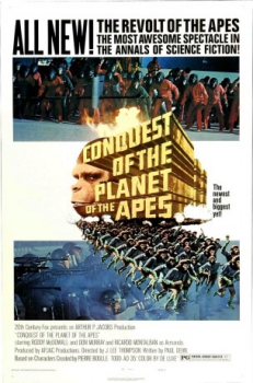 poster El planeta de los simios 4 - La conquista del planeta de los simios  (1972)