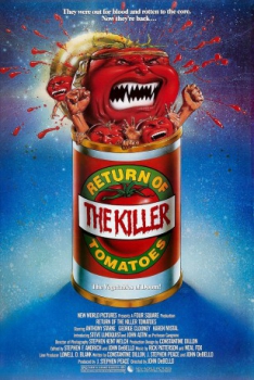 poster El retorno de los tomates asesinos  (1988)