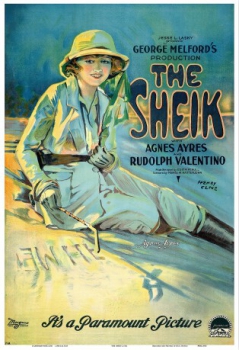 poster El Sheik  (1921)