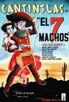 poster El siete machos  (1951)