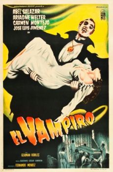poster El vampiro  (1957)