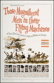 poster Esos intrépidos hombres en sus máquinas voladoras  (1965)