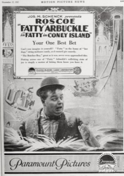 poster Fatty en la feria  (1917)