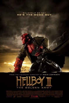 poster Hellboy 2: El ejército dorado  (2008)