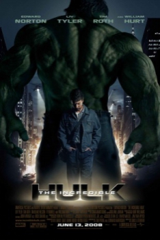 poster Hulk, el hombre increible  (2008)