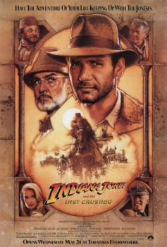 poster Indiana Jones 3: Indiana Jones y la última cruzada  (1989)