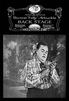 poster Keaton entre bastidores  (1919)