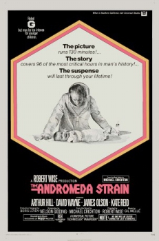 poster La amenaza de Andrómeda  (1971)