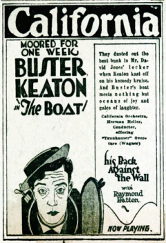 poster La barca  (1921)