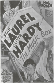 poster La caja de música  (1932)