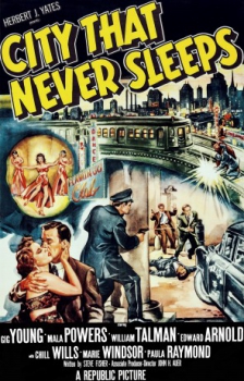 poster La ciudad que nunca duerme  (1953)