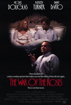 poster La guerra de los Roses  (1989)