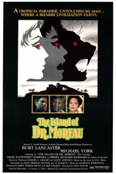 poster La isla infernal del Dr. Moreau  (1977)