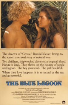 poster La laguna azul  (1980)