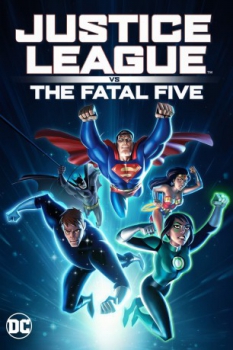 poster La Liga de la Justicia contra los Cinco Fatales  (2019)