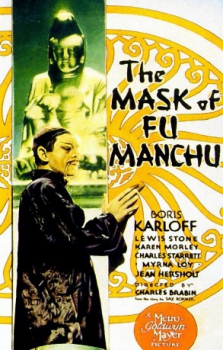poster La máscara de Fu Manchú