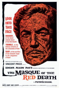 poster La máscara de la muerte roja  (1964)