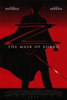 poster La máscara del Zorro  (1998)