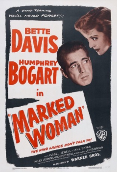 poster La mujer marcada  (1937)