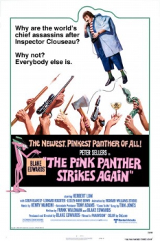 poster La pantera rosa 3: La pantera roas ataca de nuevo  (1976)