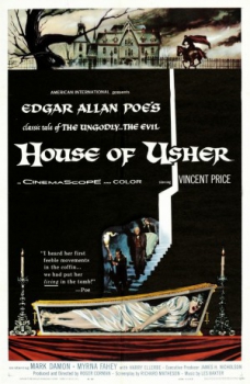poster La pavorosa casa de Usher  (1960)