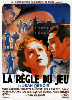 poster La regla del juego  (1939)