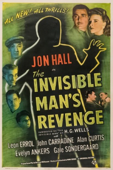 poster La tragedia del hombre invisible  (1944)